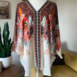 Beautiful Rose + Olive Top